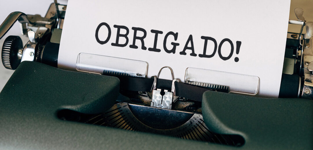 Agradeciemento aos professores