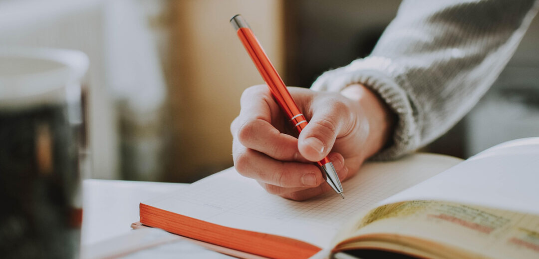 Meu primeiro livro em uma caderneta